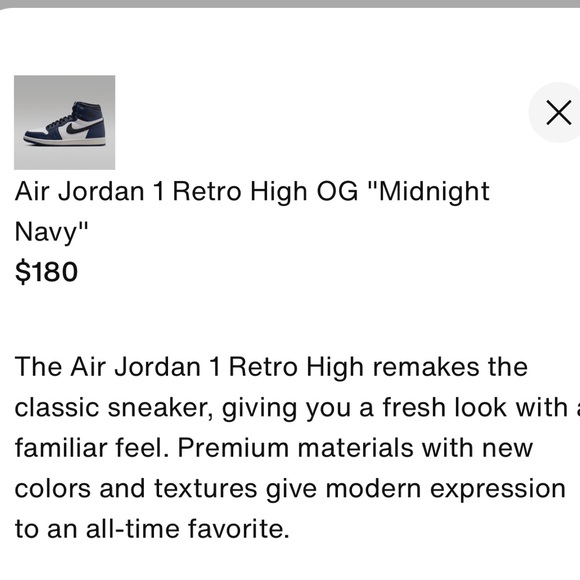 AIR JORDAN 1 Retro - Picture 2 of 9